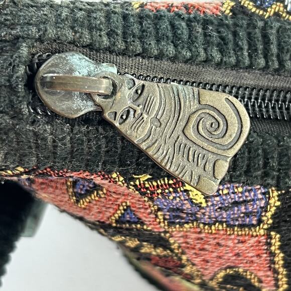 Vintage Laurel Burch Tapestry Shoulder Bag Purse Adjustable Buckle Strap Y2K - Picture 5 of 11